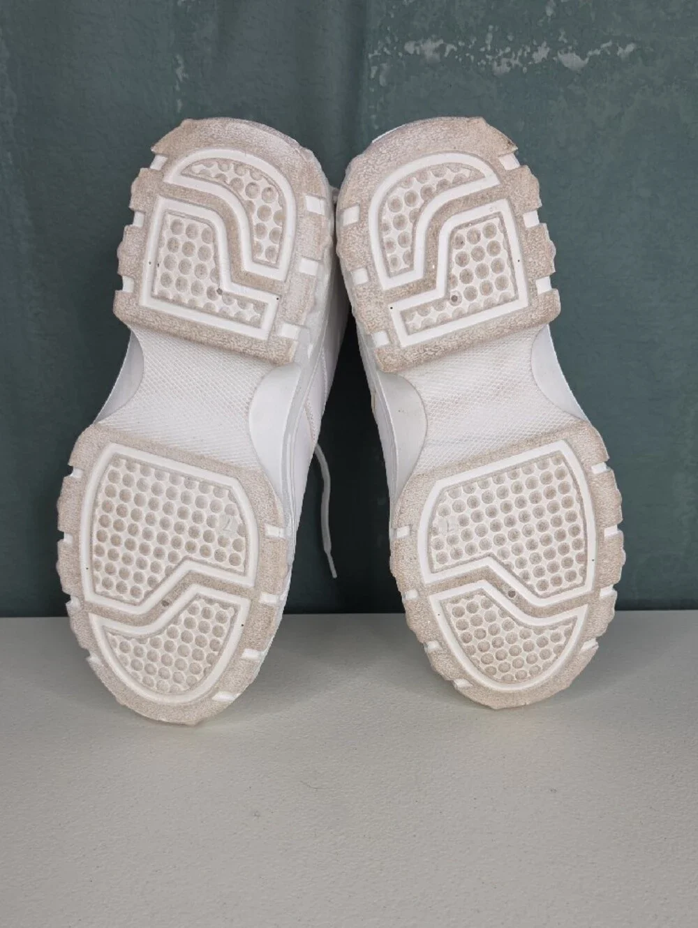 White Platform Lace-Up Women's Boots